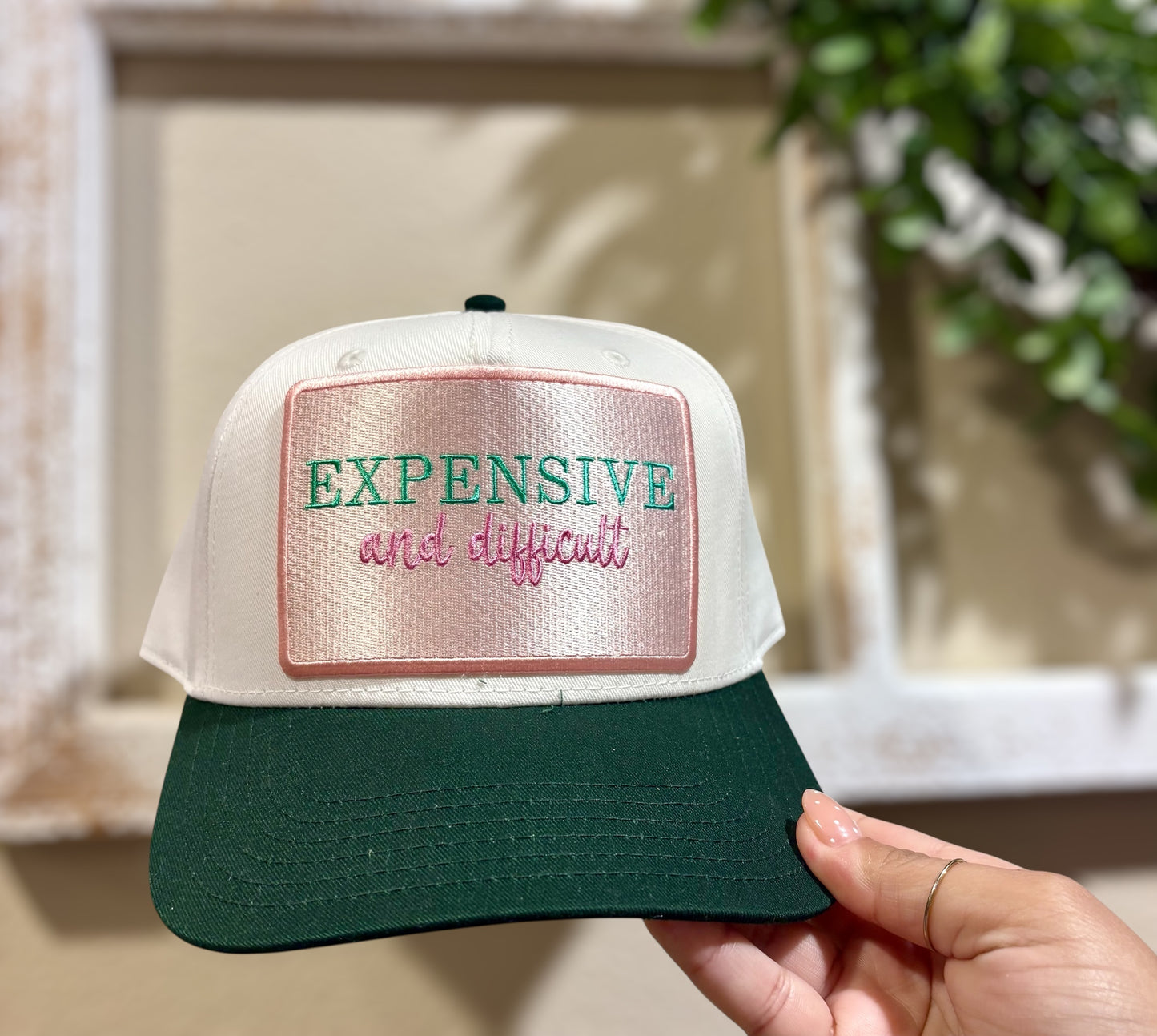 Expensive & difficult- Hat