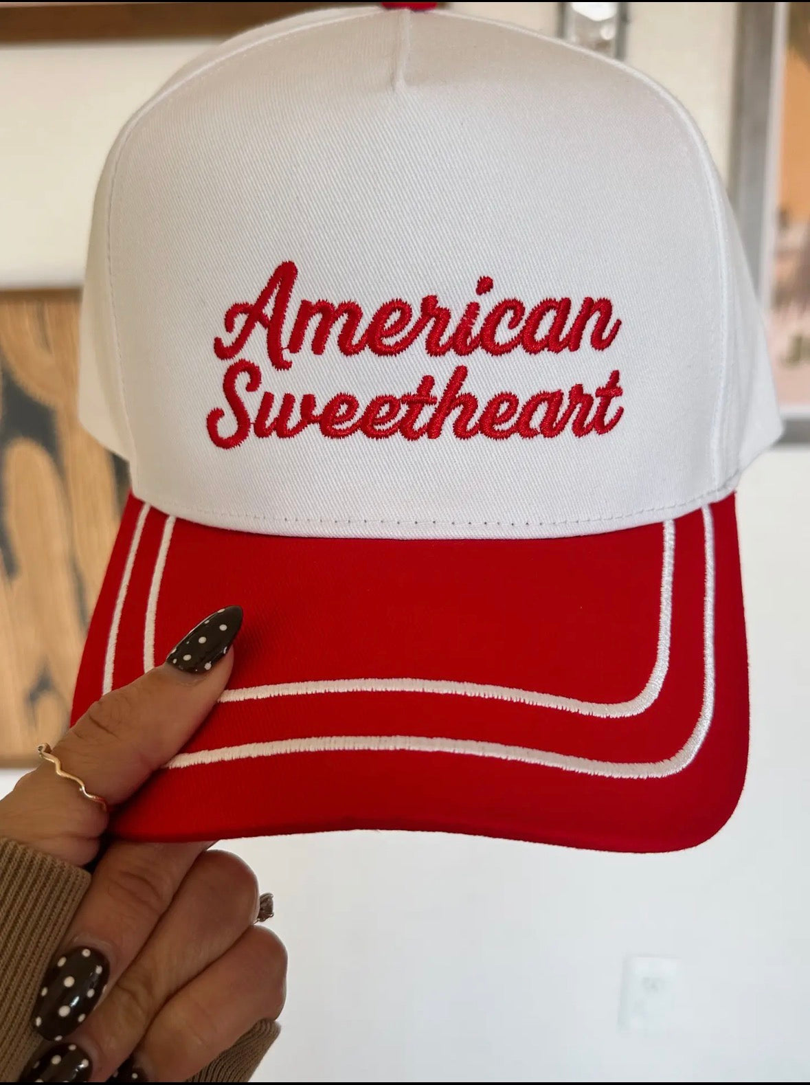 PRE- ORDER American Sweetheart Hat
