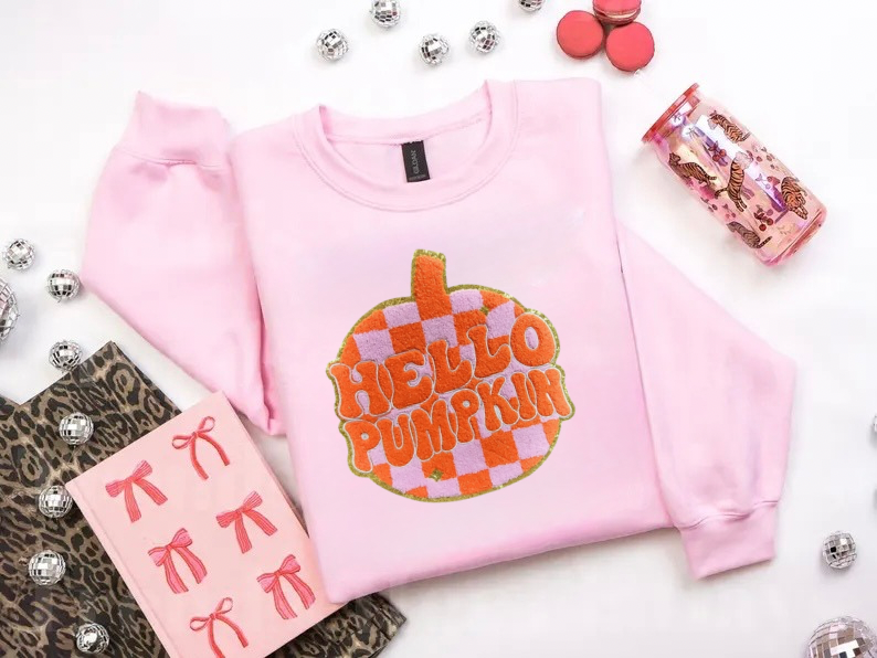 Hello Pumpkin - Crewneck Sweater
