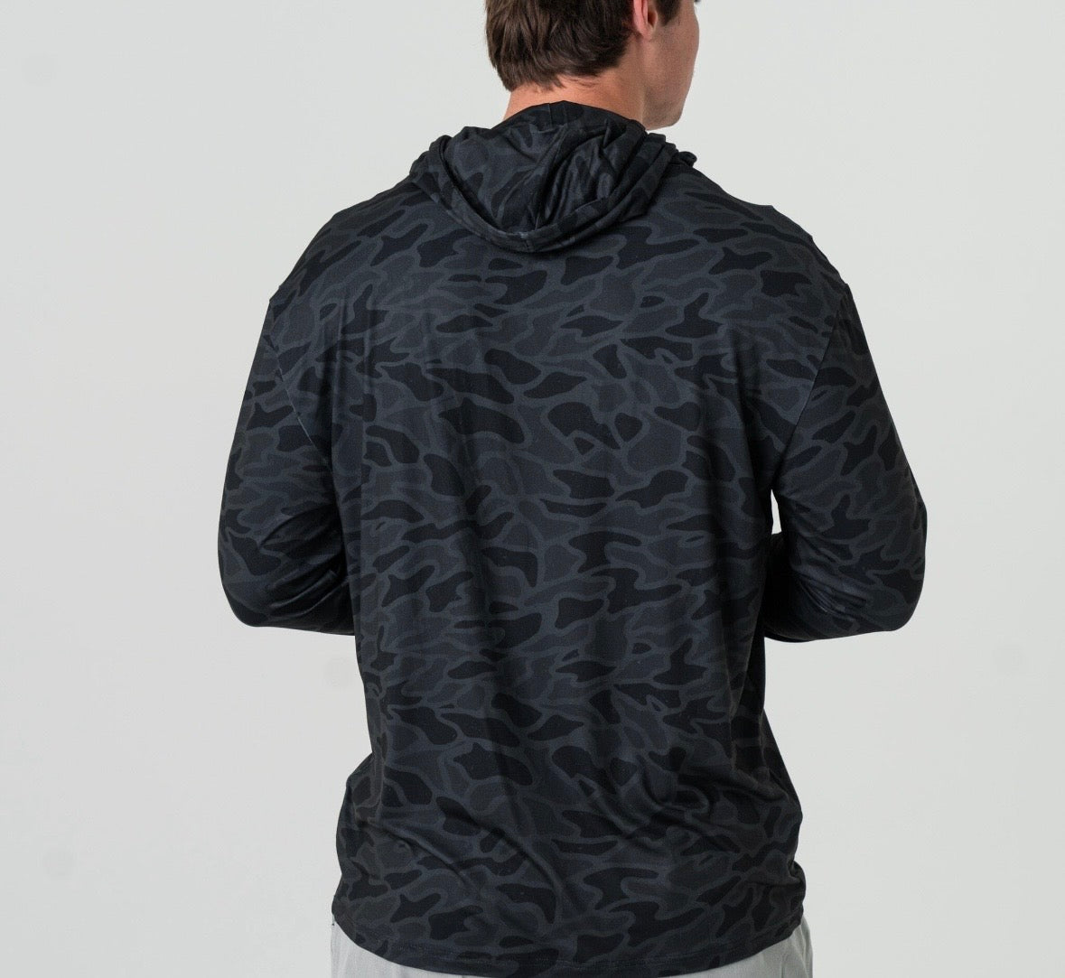 Performance Hoodie - Black Camo