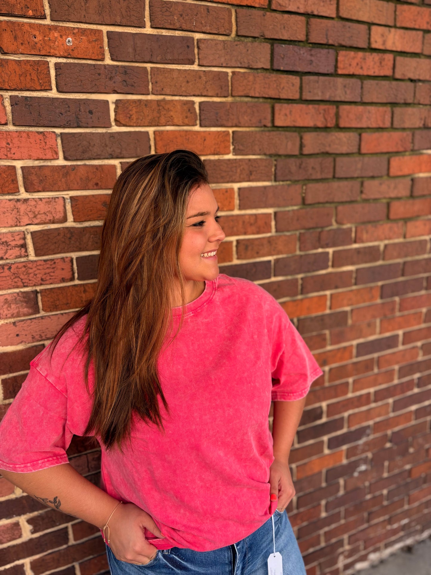 Mineral Washed Oversize Tee