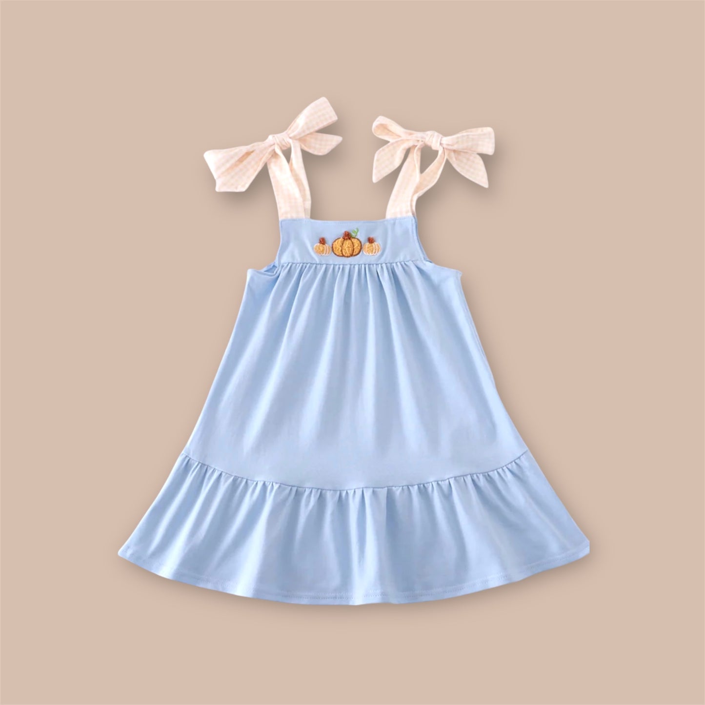 Blue Pumpkin French Knot Dress