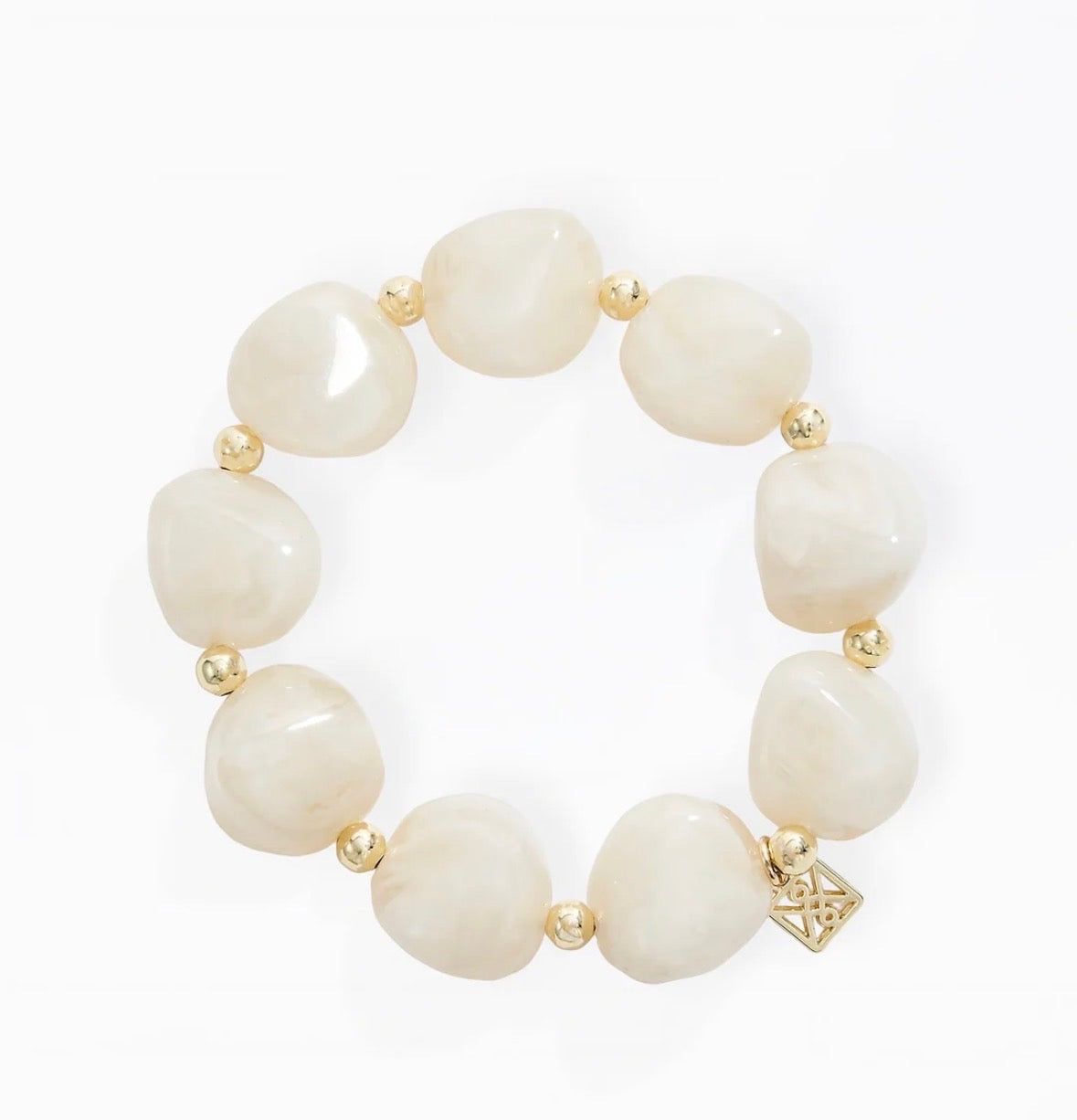 Lindon Cream Bracelet |Michelle McDowell|