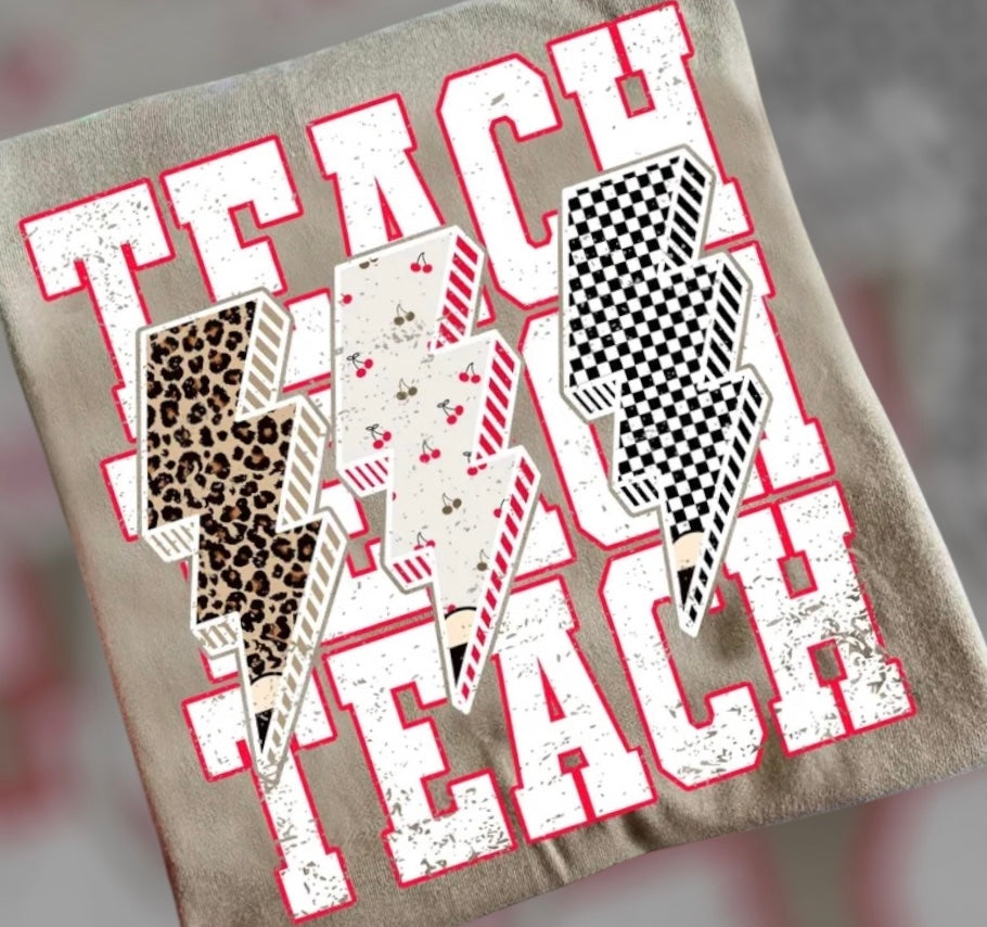Retro Teacher Tee