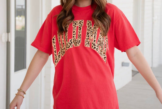Leopard print - LuLu Mac tee
