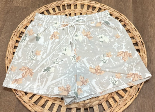 Grey camo women shorts