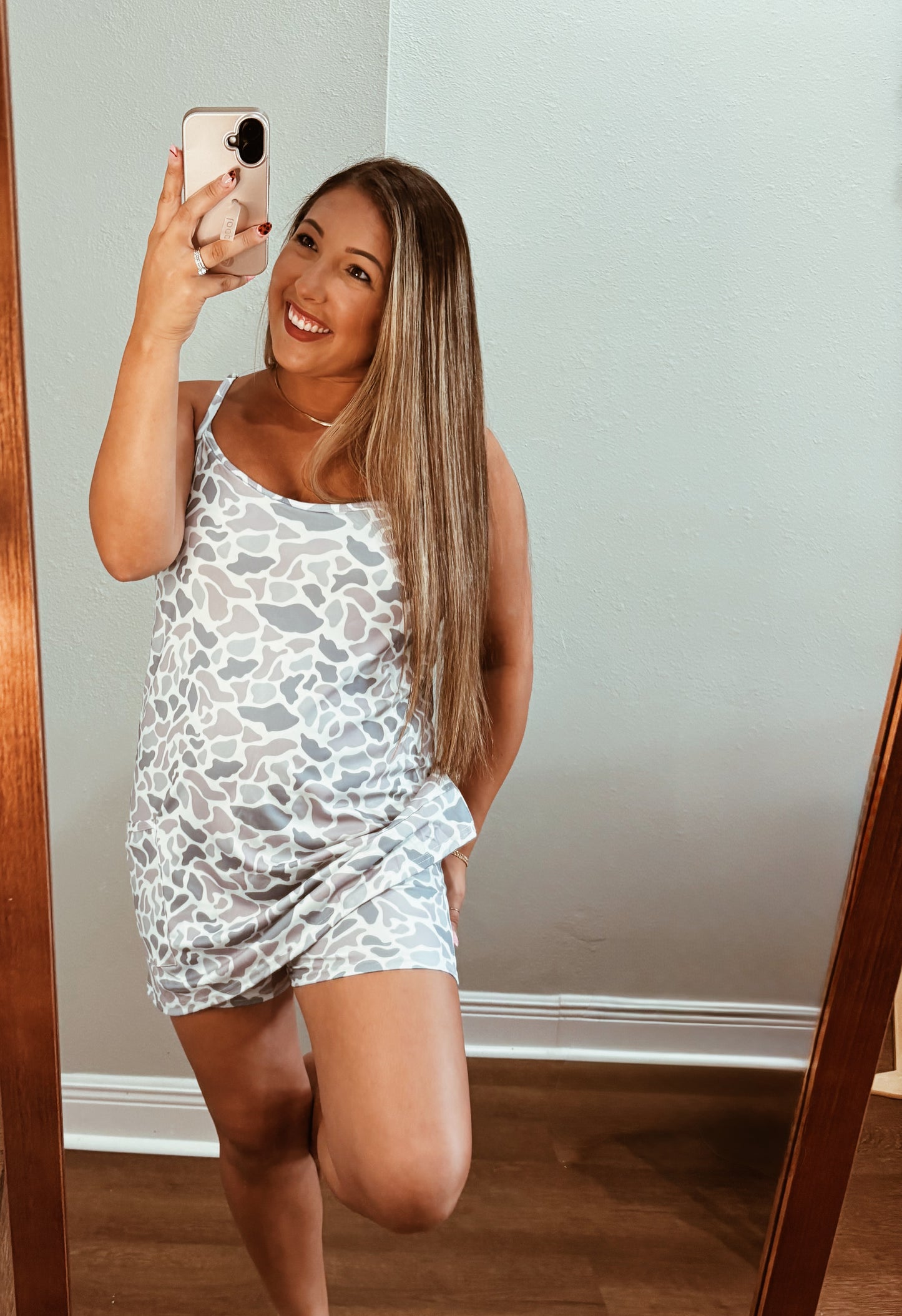 Old School Camo Women’s Athletic Dress