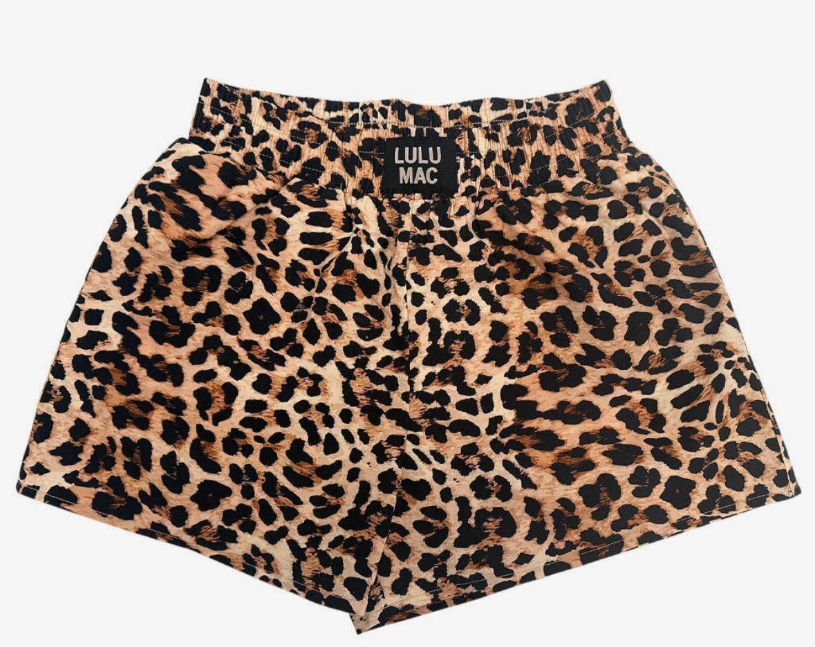 Leopard Boxer Shorts