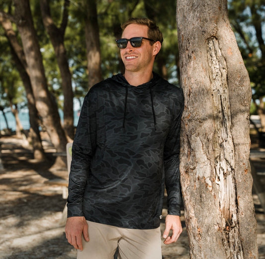 Performance Hoodie - Black Camo