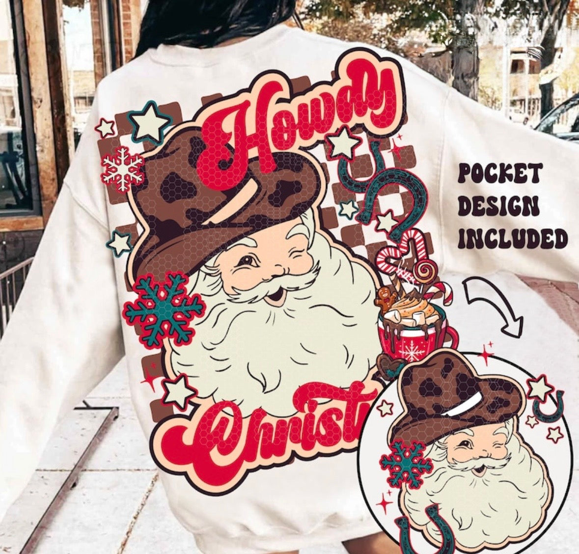 Howdy Christmas Crewneck