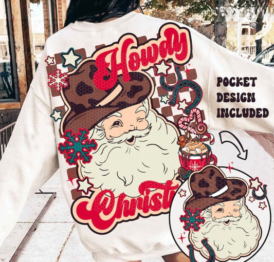 Howdy Christmas Crewneck