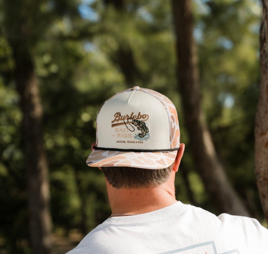 Bait & Rigs - Camo Mesh Hat