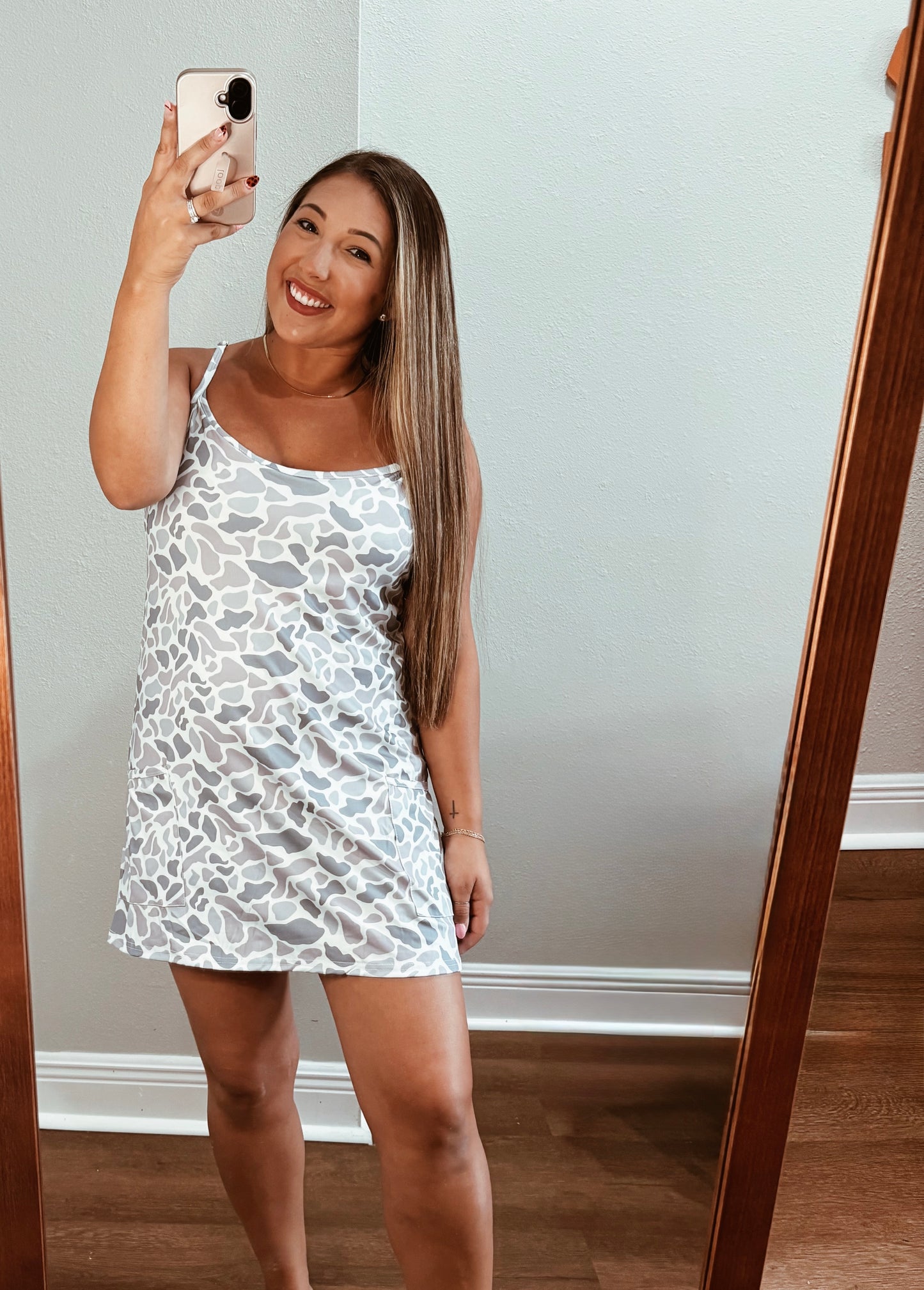 Old School Camo Women’s Athletic Dress