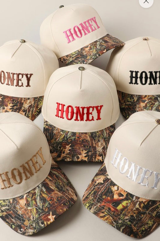 Honey Camo Hat