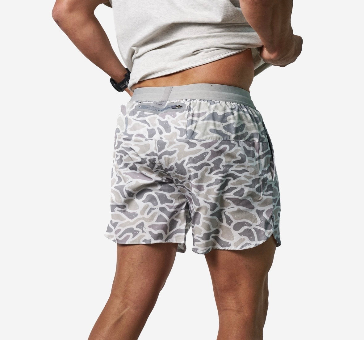 Training Shorts - White Camo
