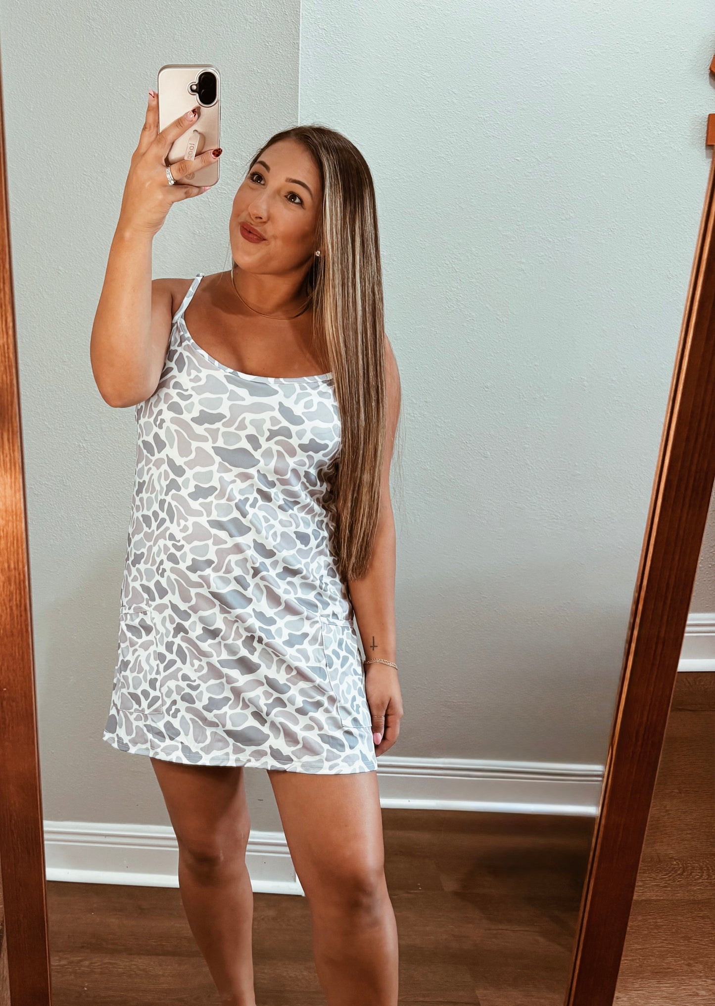 Old School Camo Women’s Athletic Dress