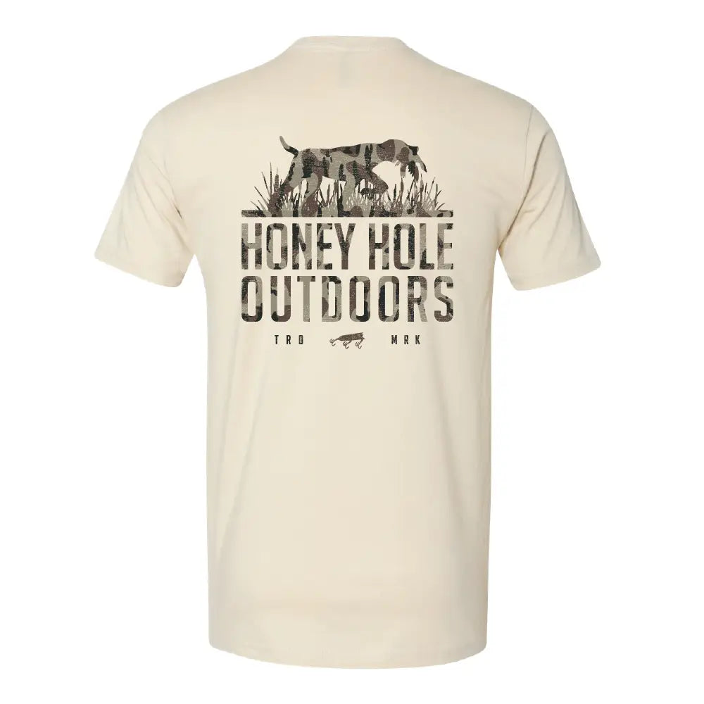 Camo Dog - Honey Hole Tee