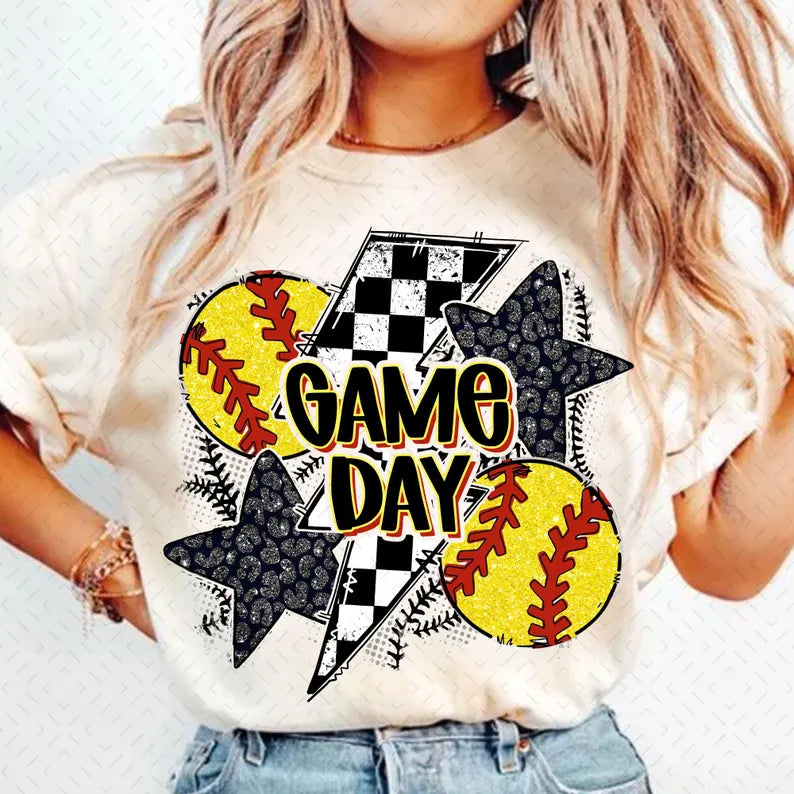Game Day Softball Tee