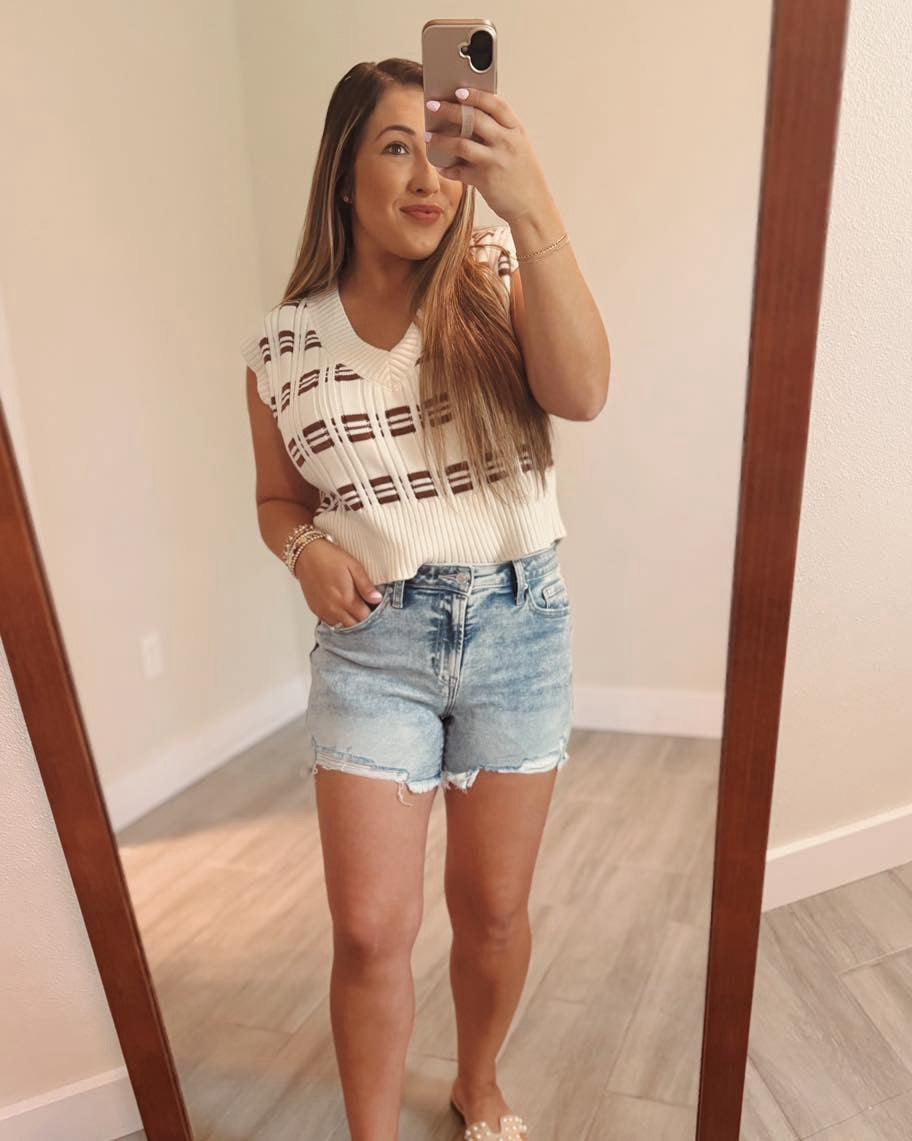 ZENANA Light Wash Jean Shorts