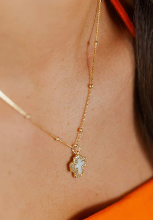 Meg Cross Necklace