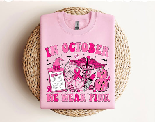 Nurse October pink