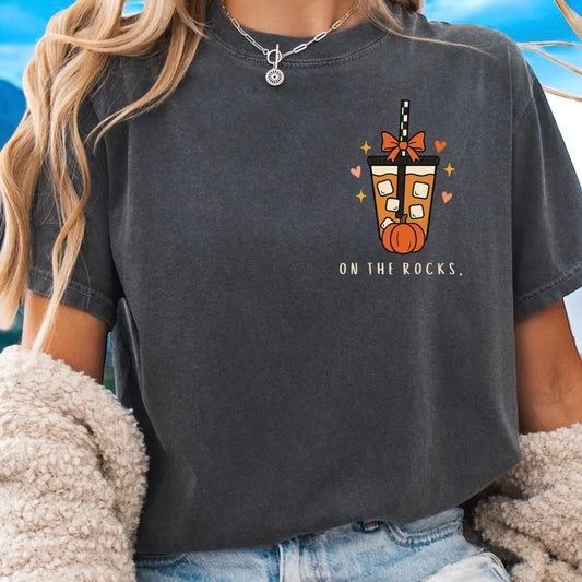 On the rocks tee