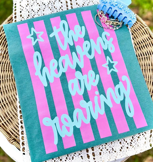 The Heavens are Roaring custom tee