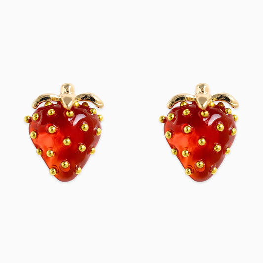 Strawberry Stud Earrings