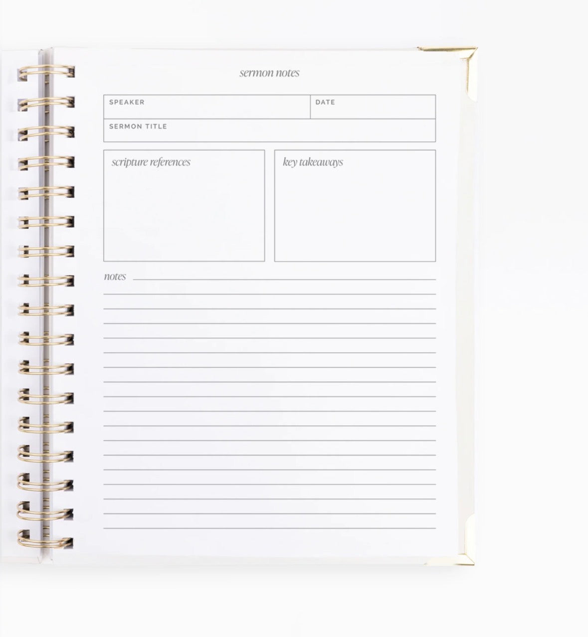 Journal Sermon Notes - Those Who Hope