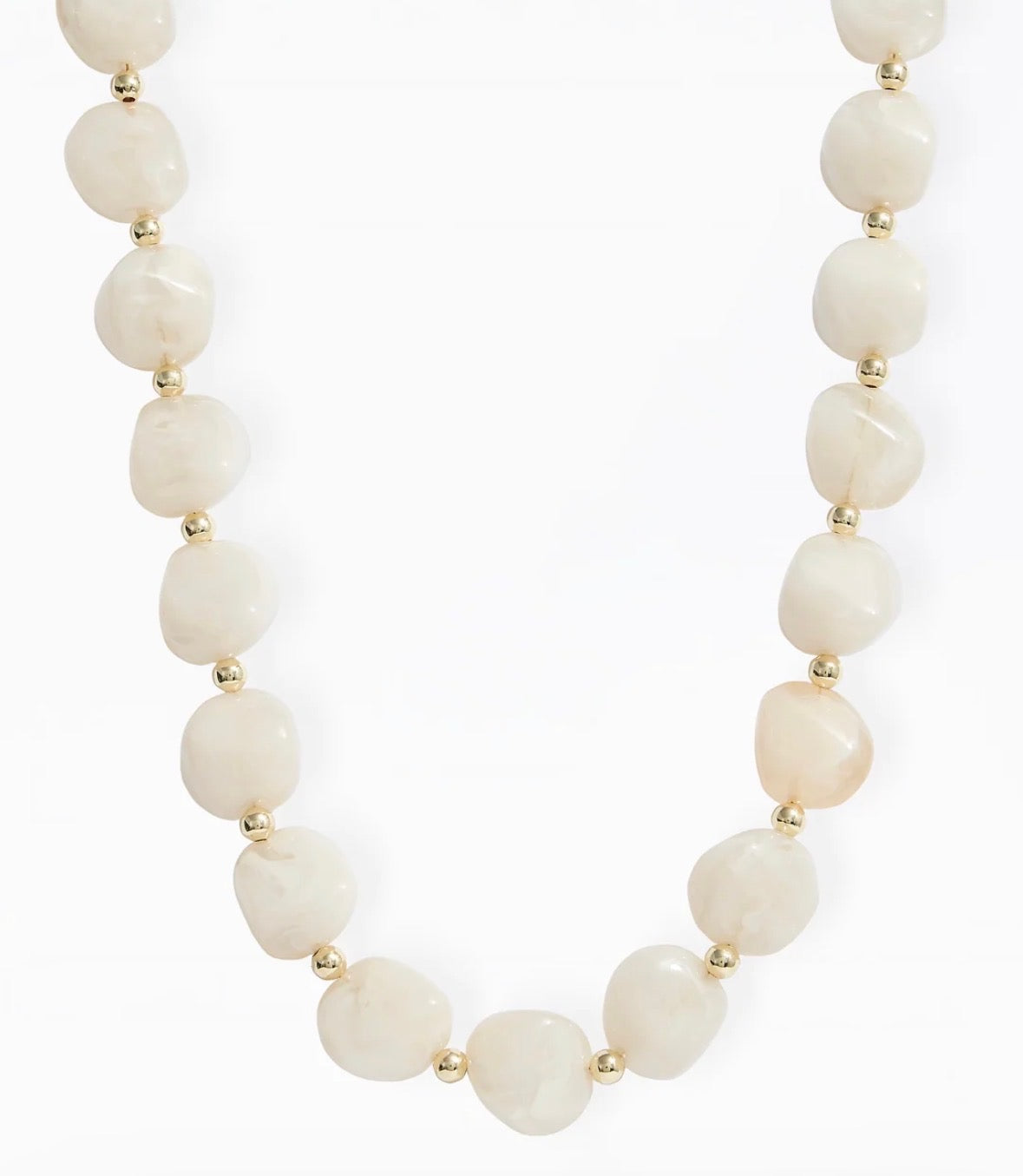 Lindon Cream Necklace |Michelle McDowell|