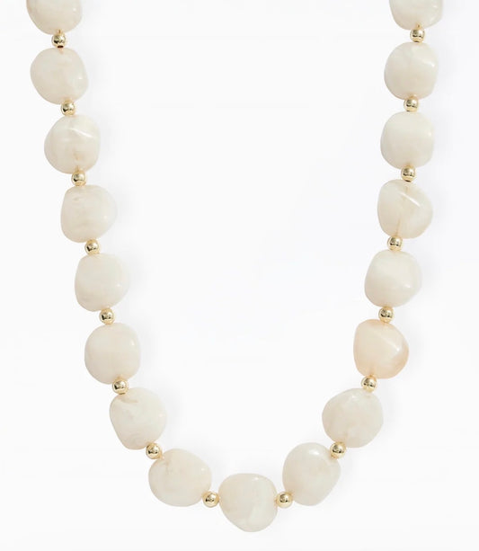 Lindon Cream Necklace |Michelle McDowell|